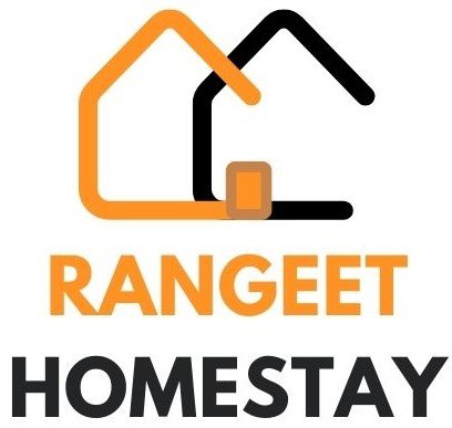 Simple homestay logo Royalty Free Vector Image